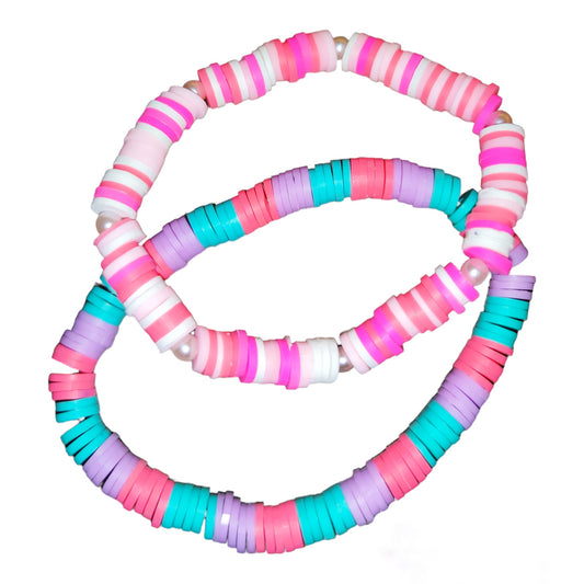 Candyfloss bracelets